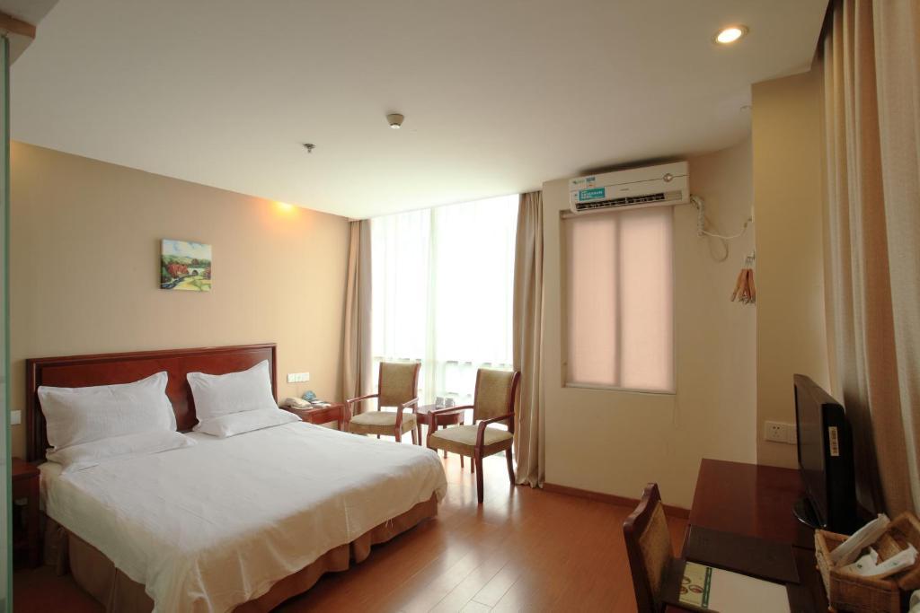 Greentree Inn Shanghai Dongming Road Subway Station Express Hotel Cameră foto