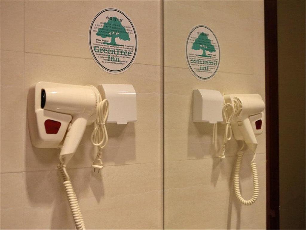 Greentree Inn Shanghai Dongming Road Subway Station Express Hotel Exterior foto